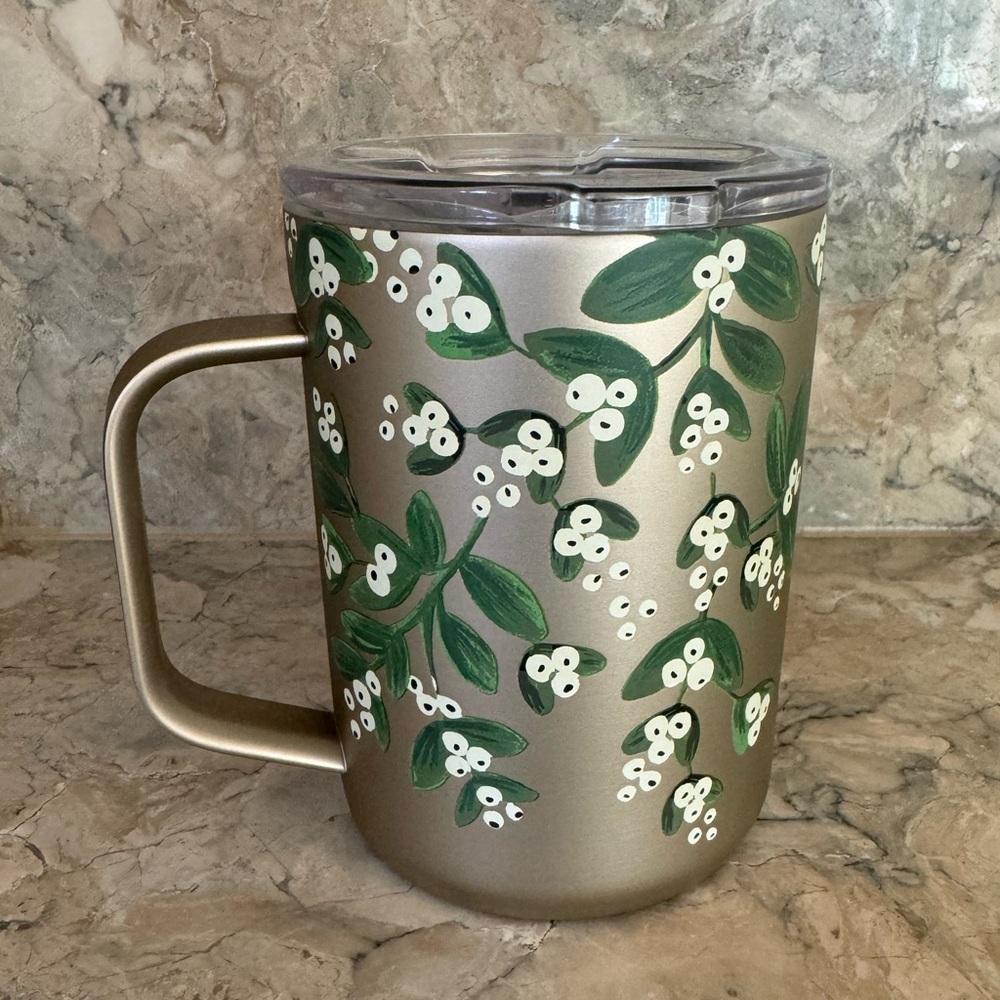 Rifle Paper Co x Corkcicle Holiday Mug